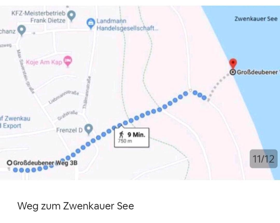 Fewo - Seensucht Am Zwenkauer See Esterno foto